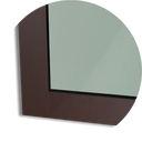 Ver imagem 3 de Porta de Correr Suspensa Vidrao Dir L.25 Marrom Corten 210x100 Brimak