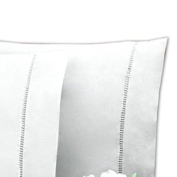 Jogo Lençol Casal Padrão 4 Pçs 100% Algodão Percal 200 Fios Branco - 3