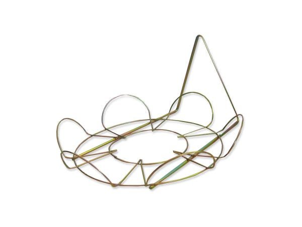 SUPORTE REDONDO DE PAREDE PARA VASOS METAL 6 UND DECORAÇÃO - 1