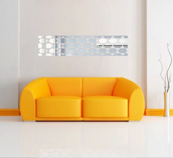 Espelho Decorativo Padrões Geométricos - 2