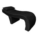 Ver imagem 1 de Maca Estética Ergonomica Metalassê Inclinada 80 Cm Cinza Slk Decor Nina Preto