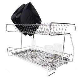 Escorredor de Pratos Euro Inox 18 Pratos Jomer Aramados 3141 - 1