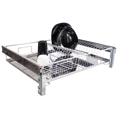 Escorredor Gaveta 57cm Módulo 60cm Aço Cromado Jomer 8417