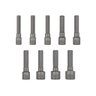 10 Kit Soquetes Troya Tools 9 em 1 de 5mm a 13mm para Parafusadeira Manutenção Atacado - 4