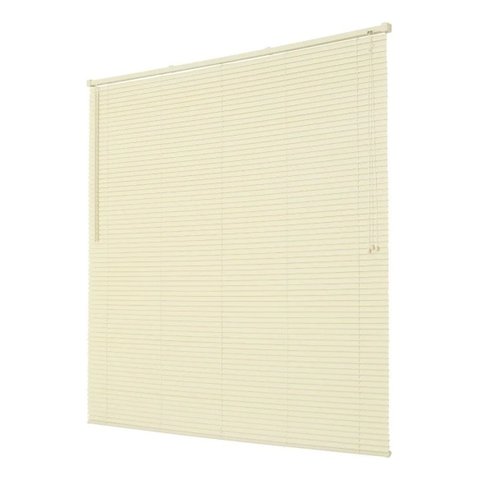 Persiana Pvc 25mm Bege 180x160 Fácil Instalação