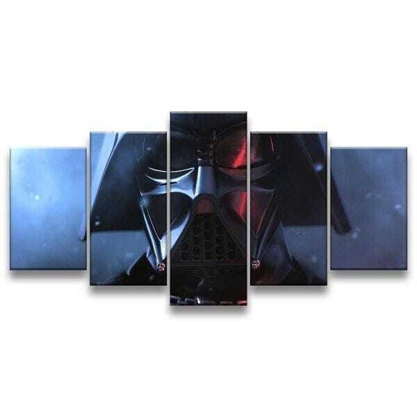 Quadro Decorativo 129x63 Sala Quarto Star Wars Darth Vader - 1