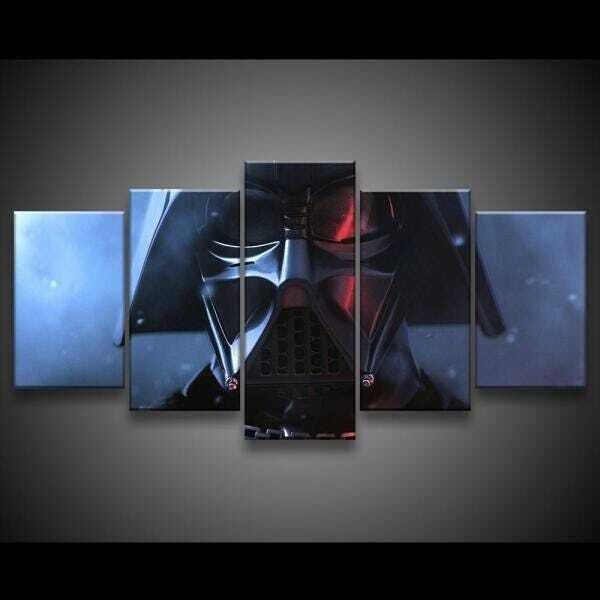 Quadro Decorativo 129x63 Sala Quarto Star Wars Darth Vader - 3