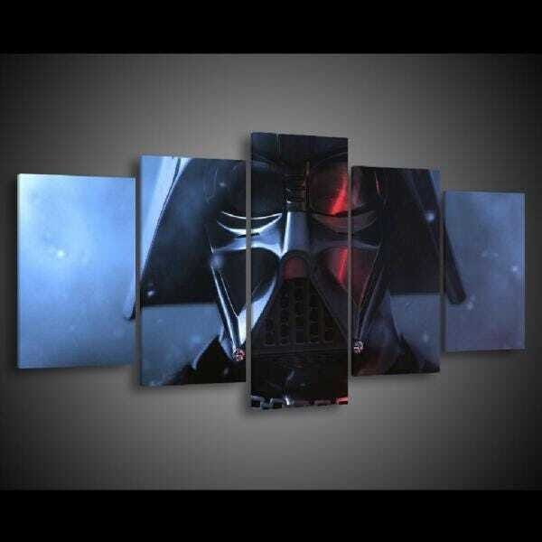 Quadro Decorativo 129x63 Sala Quarto Star Wars Darth Vader - 4