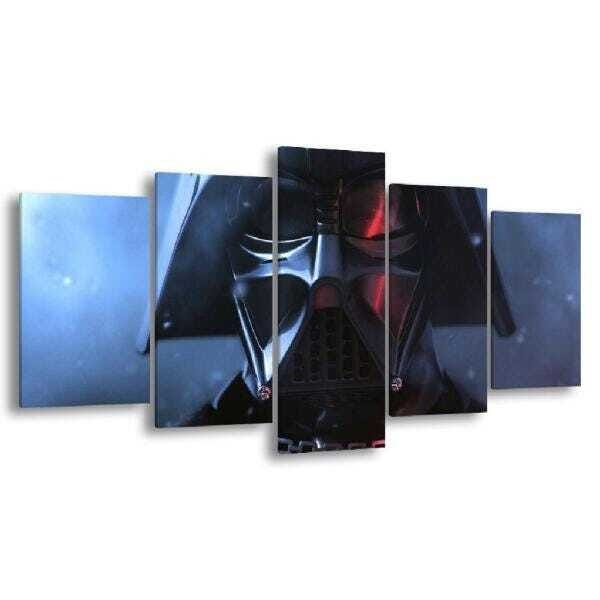 Quadro Decorativo 129x63 Sala Quarto Star Wars Darth Vader - 2