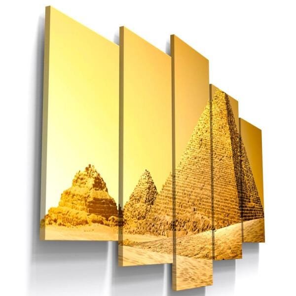 Quadro Decorativo Piramide Egito Monumento Deserto - 1