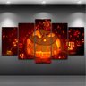 Quadro Mosaico Halloween 5 Peças 1,20x0,70cm Hall 05 - 1