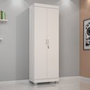 Ver imagem 3 de Armário Multiuso Mucuri 2 Portas JCM Movelaria Branco
