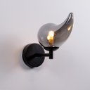 Ver imagem 5 de Arandela Angel Preto Smoky L18 X H24CM P/ 1X G9 LT010 Starlux ST2612