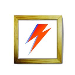 Quadro Raio Bowie 22x22 - 1