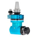 Ver imagem 1 de Cabeçote Angular 90° - 360° Porta Pinça Bt40 X Er-40 - 4.000 Rpm com Stop Block - Ah90-er-40