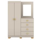 Ver imagem 1 de Comoda Roupeiro Espelho 120 Cm 2 Portas 20034 Fend Vlr