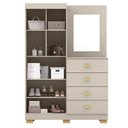 Ver imagem 2 de Comoda Roupeiro Espelho 120 Cm 2 Portas 20034 Fend Vlr