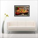 Ver imagem 3 de Quadro Decorativo Pizza Pizzarias Gourmet Restaurantes Com Moldura