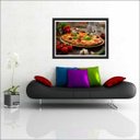 Ver imagem 2 de Quadro Decorativo Pizza Pizzarias Gourmet Restaurantes Com Moldura