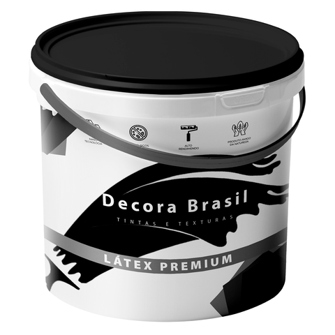 Tinta Látex Premium Acrílica Base de Água Decora Brasil - 3.6l - Marfim