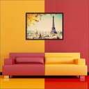 Ver imagem 3 de Quadro Decorativo Paris Torre Eiffel Com Moldura