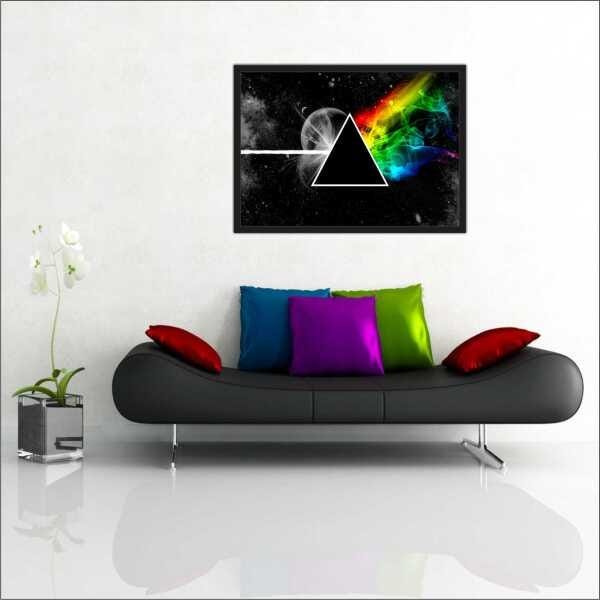 Quadro Decorativo Banda Pink Floyd Salas Decorações Salas Quartos - 1