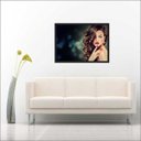 Ver imagem 1 de Quadro Decorativo Salão De Beleza Com Moldura