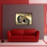 Quadro Decorativo Motos Motociclismo Vintage Retrô Salas Decorações Interiores Com Moldura - 4
