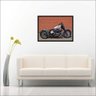 Quadro Decorativo Motos Motociclismo Vintage Retrô Salas Decorações Interiores Com Moldura - 3