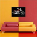 Ver imagem 4 de Quadro Decorativo Motos Motociclismo Vintage Retrô Salas Decorações Interiores Com Moldura