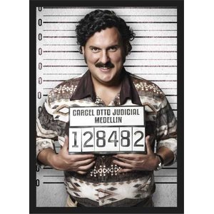 Quadro Decorativo Pablo Escobar Salas Decorações Interiores Com Moldura