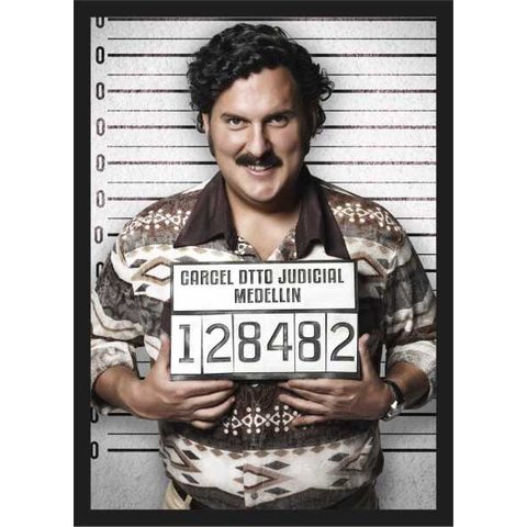 Quadro Decorativo Pablo Escobar Salas Decorações Interiores Com Moldura