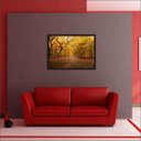 Ver imagem 4 de Quadro Decorativo Árvore Natureza Paisagens Salas Interiores Com Moldura Decorações