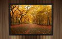 Ver imagem 1 de Quadro Decorativo Árvore Natureza Paisagens Salas Interiores Com Moldura Decorações