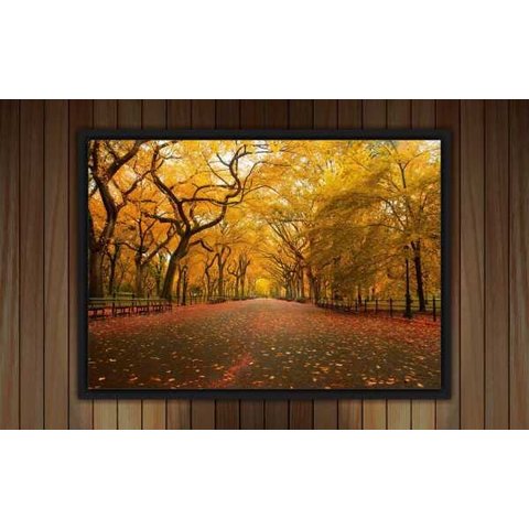 Quadro Decorativo Árvore Natureza Paisagens Salas Interiores Com Moldura Decorações