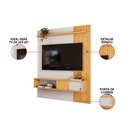 Ver imagem 4 de Painel TV até 65'' Ripado 150cm com Bancada Suspensa Atlas D04 - D'Rossi