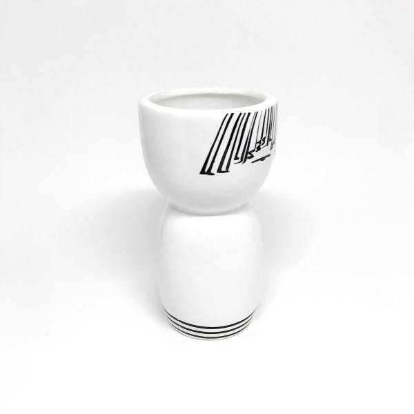 Vaso Mulher de Porcelana - 3