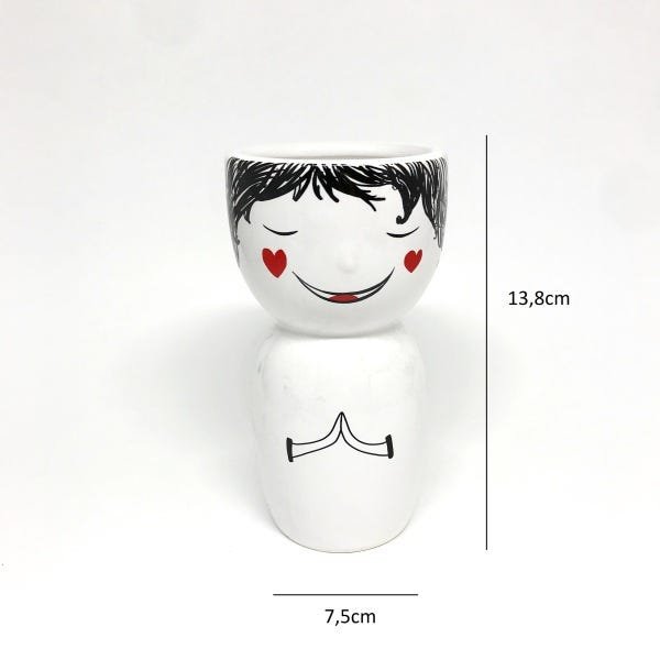 Vaso Mulher de Porcelana - 2