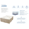 Cama Box Casal Queen Mola Ensacada Altura Colchão 30cm Jasmi - 2
