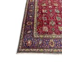 Ver imagem 7 de Tapete Persa Tabriz Feito À Mão Vermelho e Azul 305x305cm