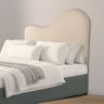 Cabeceira Orgânica 90cm Solteiro Painél para Cama Box Bouclé Serena - 2
