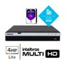 Dvr Intelbras Multi Hd 08 Ch Mhdx 3108 Full Hd + HD 1TB WD - 1