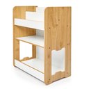 Ver imagem 4 de Móveis Infantil Prateleira Dupla Livros Baú de Brinquedos