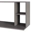 Ver imagem 5 de Suporte Micro-ondas Forno Armário Aéreo 80cm 2 Prateleiras Maya M24 Grafite - Mpozenato