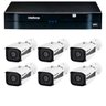 Kit 06 Câmeras IP Full HD Intelbras VIP 1220 B G3 + NVD 1208 - 1