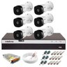 Kit Intelbras 6 Câmeras Full HD 1080p VHL 1220 B + DVR 3108 Intelbras com HD 1TB - 1