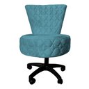 Ver imagem 3 de Kit Maca Estética Metalasse com Mocho e Escadinha 70 Cm Slk Decor Nina Azul Turquesa