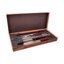 Ver imagem 2 de Kit Trinchante Churrasco 3peças Madeira Polywood Tramontina