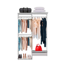 Ver imagem 1 de Closet Aramado - Linear Clr 371 com Gaveta - 1,30m - Branco