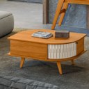 Ver imagem 2 de Mesa de Centro 90cm Indianápolis 307139 Cinamomo Off White Madetec